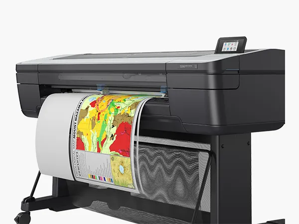 HP DesignJet Z6dr 44 Printer | Dual Roll & V-Trimmer | NAPCO